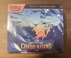 Pokemon TCG Mega Evolution—Chaos Rising Elite Trainer Box (New/Factory Sealed) - Image 1