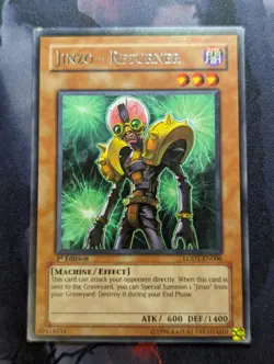 Jinzo - Returner LODT-EN006 Rare YuGiOh TCG Card - 1st Ed - LP - Image 1