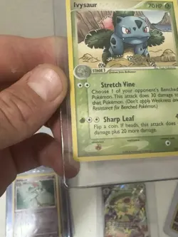Pokemon Ivysaur Crystal Guardians Prerelease Promo Card 35/100 NM Condition - Image 3