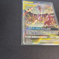 Pokemon Espeon & Deoxys GX SM240 SM Promo TAG TEAM Holo Card 2020 - Image 3