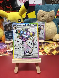 Espeon ex SVP175 Sv: Scarlet & Violet Promo Cards Holo plus free bonus card🔥 - Image 1
