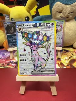Espeon ex SVP175 Sv: Scarlet & Violet Promo Cards Holo plus free bonus card🔥 - Image 3