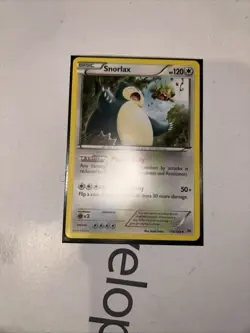 Snorlax Breakthrough Regular Card 118/162 - Image 1