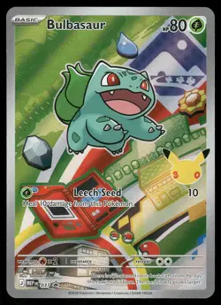 Pokemon Cards Bulbasaur 037 Mega Evolution Promo NM *8 - Image 1
