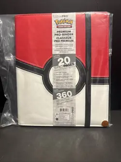 UltraPro Cards Pokemon Premium Pro Binder - White/Red 74427853167 - Image 4