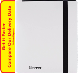 Ultra Pro Eclipse Binder Album 20 x 4 Pocket Pages Holds 160 Trading Cards WHITE - Image 1