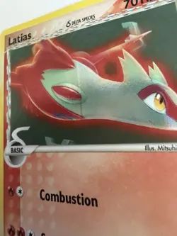 pokemon cards 2006 Latias 21/110 Holon Phantoms Firemist Theme Deck Rare - Image 2
