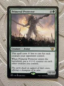 Primeval Protector ~ Commander: Kamigawa: Neon Dynasty [ NM ] [ Magic MTG ] - Image 1