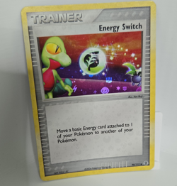 Pokemon TCG Energy Switch Trainer FireRed & LeafGreen 90/112 Reverse holo - Image 1