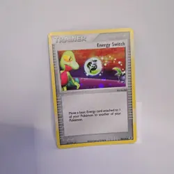 Pokemon TCG Energy Switch Trainer FireRed & LeafGreen 90/112 Reverse holo - Image 3
