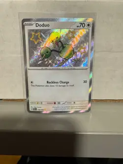 Pokemon Paldean Fates, Doduo #199 Baby Shiny (NM) - Image 1