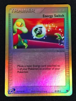 Pokemon Energy Switch 82/109 Reverse Holo (LP) - Image 1