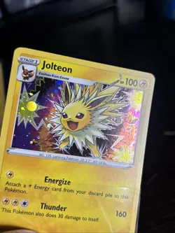 Jolteon SWSH094: Sword & Shield Black Star Holo Promo Pokemon Card - Image 4