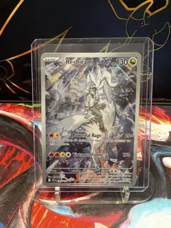 N's Reshiram 167/159 Sv09: Journey Together Holo Pokemon TCG illustration rare - Image 1