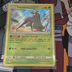 Tsareena 19/236 SM-Unified Minds Holo Rare Stage 2 140HP Pokemon TCG - Image 1