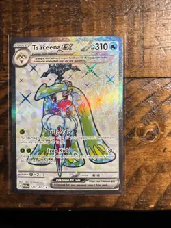 Pokemon TCG Tsareena EX Paradox Rift Tera Full Art Ultra Rare - Image 2