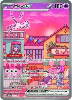 Mew ex (053) Scarlet & Violet: Black Star Promos​ - Near Mint Holofoil Pokemon T - Image 1