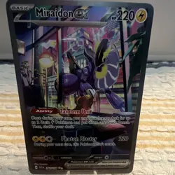 Pokemon Miraidon ex 244/198 SV01 Scarlet & Violet SIR Full Art Holo 220 HP - Image 1