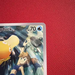 Pokemon Misty's Psyduck Illustration Rare Full Art Holo 193/182 Sv10 English - Image 4