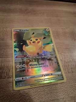 Pokemon TCG Pikachu GG30/GG70 Crown Zenith Galarian Gallery Holo UR Eng 60HP - Image 3