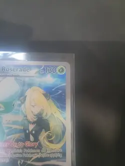 Pokemon TCG Cynthia's Roserade Destined Rivals 184/182 NM Condition - Image 2