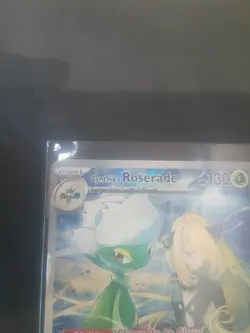 Pokemon TCG Cynthia's Roserade Destined Rivals 184/182 NM Condition - Image 3