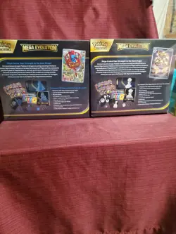 Pokemon TCG Mega Evolution [Gardevoir] And [Lucario] ETB Lot Of Two Sealed - Image 3