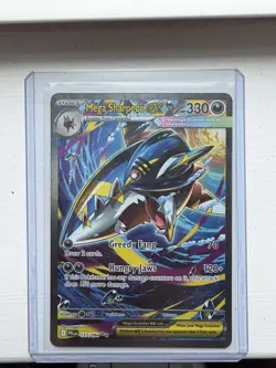 Mega Sharpedo SIR 127/094 Pack Fresh / TCG Pokemon / MEGA EVOLUTION - Image 1