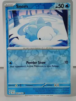 Snom - reverse holo - SV: Temporal Forces #045 - POKEMON - NM - V - Image 1