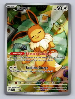 EEVEE 173 HOLO P SCARLET & VIOLET PROMO POKEMON NM - Image 1