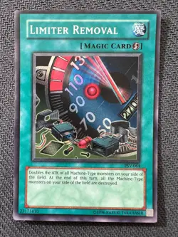 Yugioh Limiter Removal Unlimited Edition Super Rare PSV-064 NM - Image 1