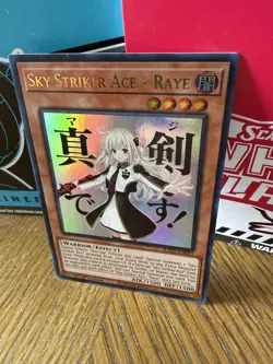 Yu-Gi-Oh! Sky Striker Ace - Raye RA05-EN093 Holo English 1st EDITION - Image 1
