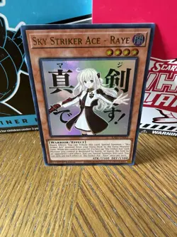 Yu-Gi-Oh! Sky Striker Ace - Raye RA05-EN093 Holo English 1st EDITION - Image 2