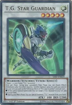 Yugioh - T.G. Star Guardian (Ultra Rare) (Unlimited) - SAST-EN039 (P) - Image 1