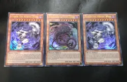2x Fenrir the Nordic Wolf LC05-EN002 & Jormungardr The Nordic Serpent Set LP - Image 1