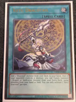 Ketu Dracotail Ultimate Rare OP29-EN003 Near Mint Yugioh TCG - Image 1