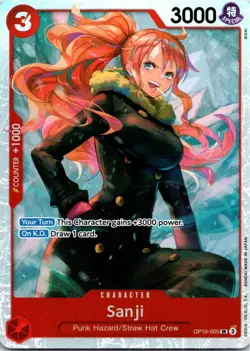 Sanji OP10-005 Royal Blood One Piece TCG - English Near Mint SR Foil - Image 1