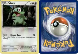 2011 Pokemon, Black & White Promos, #BW10 Axew, Holo Black Star Promo (c) LP - Image 1