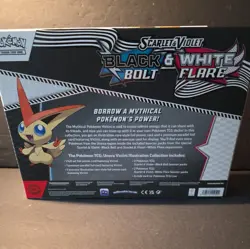 Pokemon Black Bolt & White Flare Victini Illustration Collection Box Sealed - Image 2