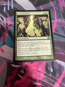 MTG - VIRIDIAN REVEL - UNCOMMON - SCARS OF MIRRODIN - LP - Image 1