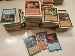 1200+ MAGIC THE GATHERING CARDS LOT OLD VINTAGE LEGACY 1994-2003 W/25 Rare - Image 4