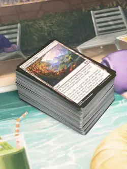 125+ mtg land card lot, 20 of each basic and utility, dual, and other lands used - Image 1