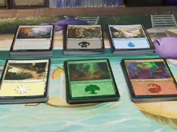 125+ mtg land card lot, 20 of each basic and utility, dual, and other lands used - Image 3