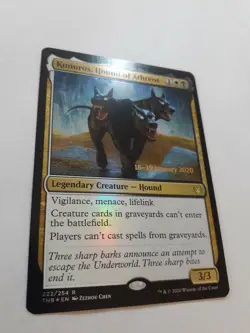 MTG Bling - Foil Prerelease Kunoros, Hound of Athreos - Theros Beyond Death A105 - Image 3