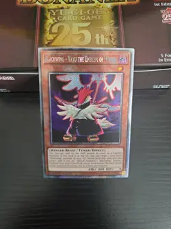 Yugioh - Blackwing - Vayu the Emblem of Honor - Platinum SR RA03-EN224 - Image 1