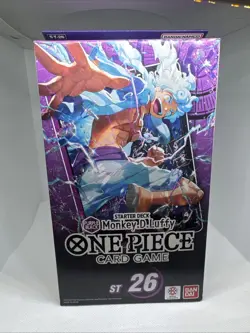 One Piece Card Game ST 26 MONKEY.D.LUFFY FStarter Deck English - FACTORY SEALED - Image 2