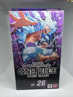 One Piece Card Game ST 26 MONKEY.D.LUFFY FStarter Deck English - FACTORY SEALED - Image 3