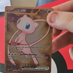 The Pokemon Company Mew ex Holo Hyper Rare Full Art SV 151 205/165 Metal Card - Image 1