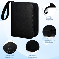 1 Pocket Toploader Binder 40 Pockets One Pocket Mini Trading Card Album,Diamond 7445029654651 - Image 3