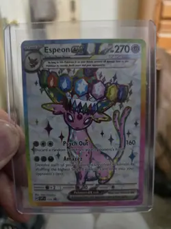 Espeon ex SVP175 Sv: Scarlet & Violet Promo Cards Holo - Image 1